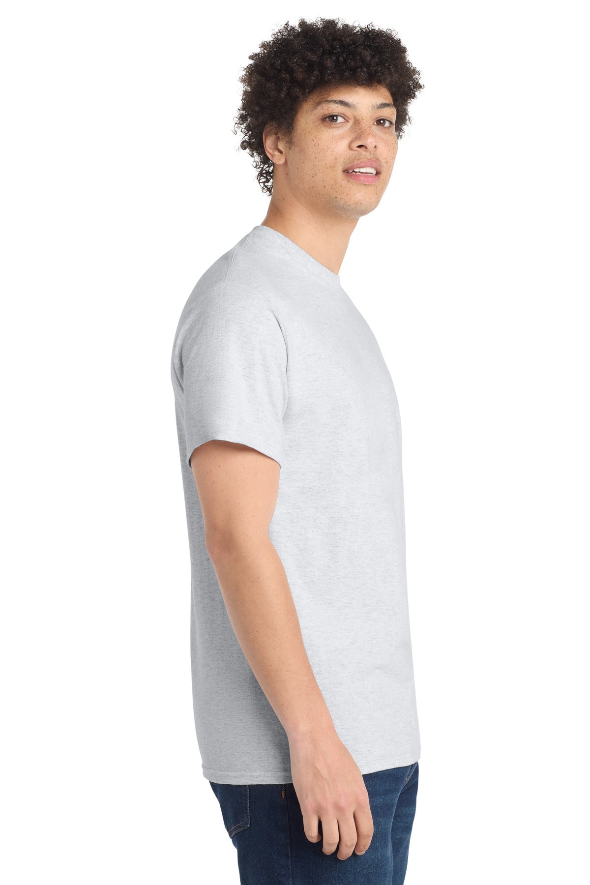 Port & Co PC54 — Ash — side