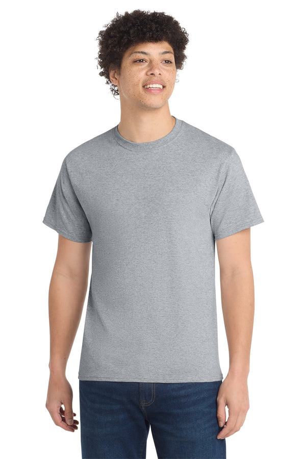 Port & Co PC54 — Athletic Heather — front