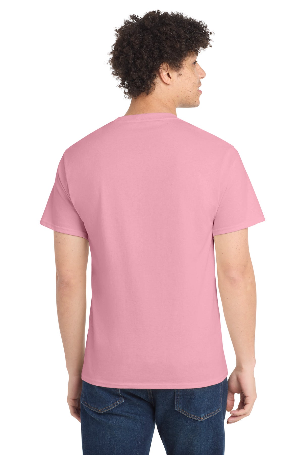 Port & Co PC54 — Candy Pink — back