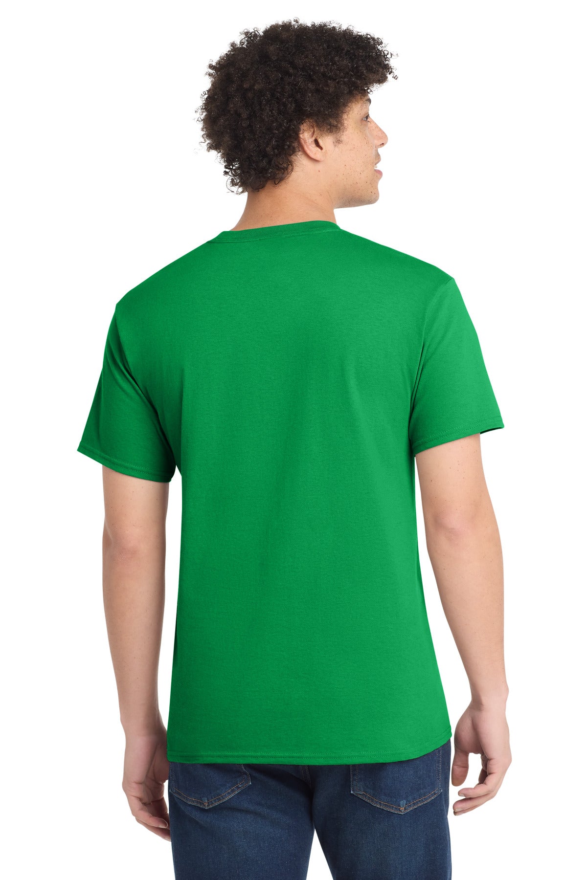Port & Co PC54 — Clover Green — back