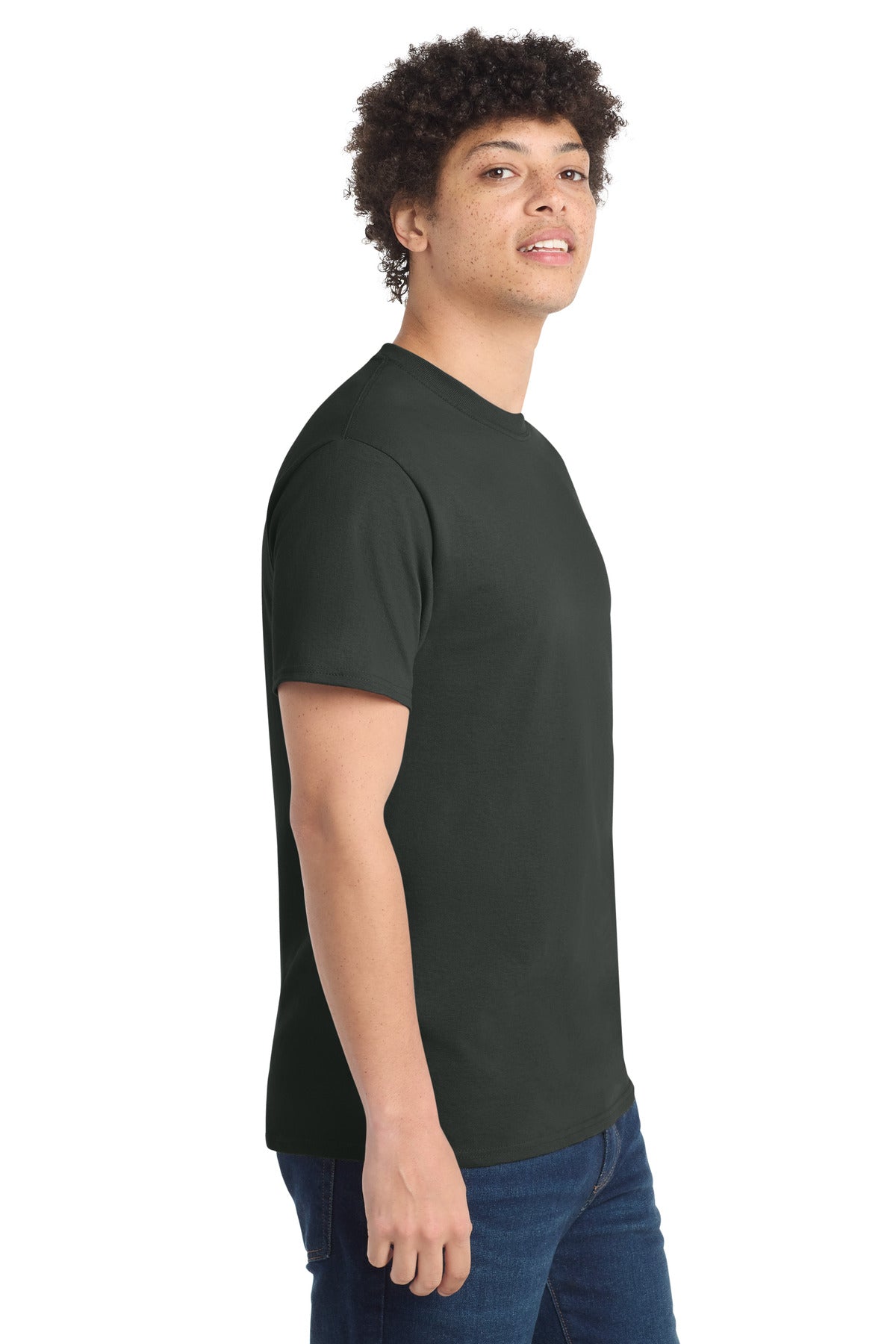 Port & Co PC54 — Coal Grey — side