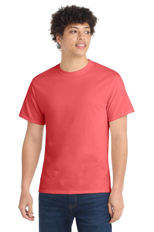 Port & Co PC54 — Coral — front