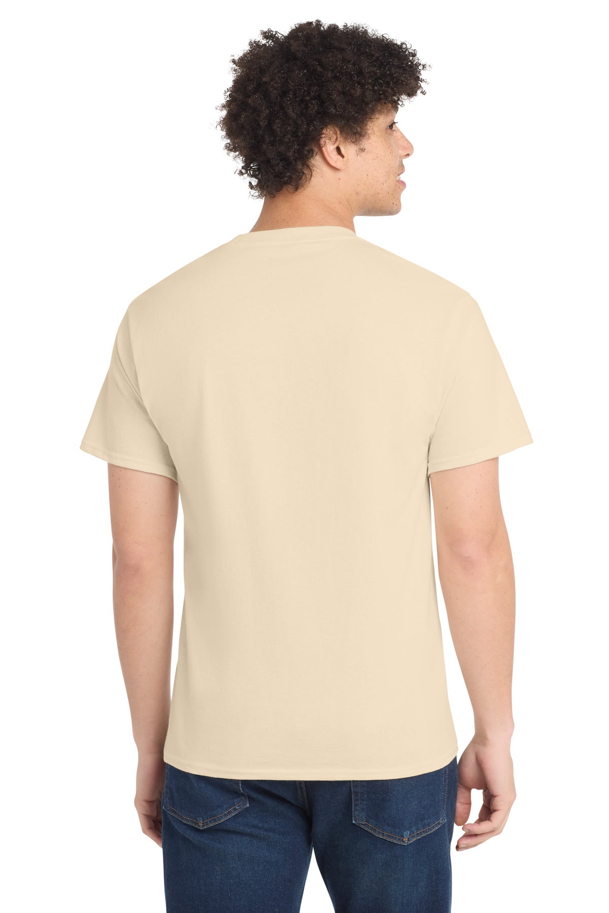 Port & Co PC54 — Creme — back