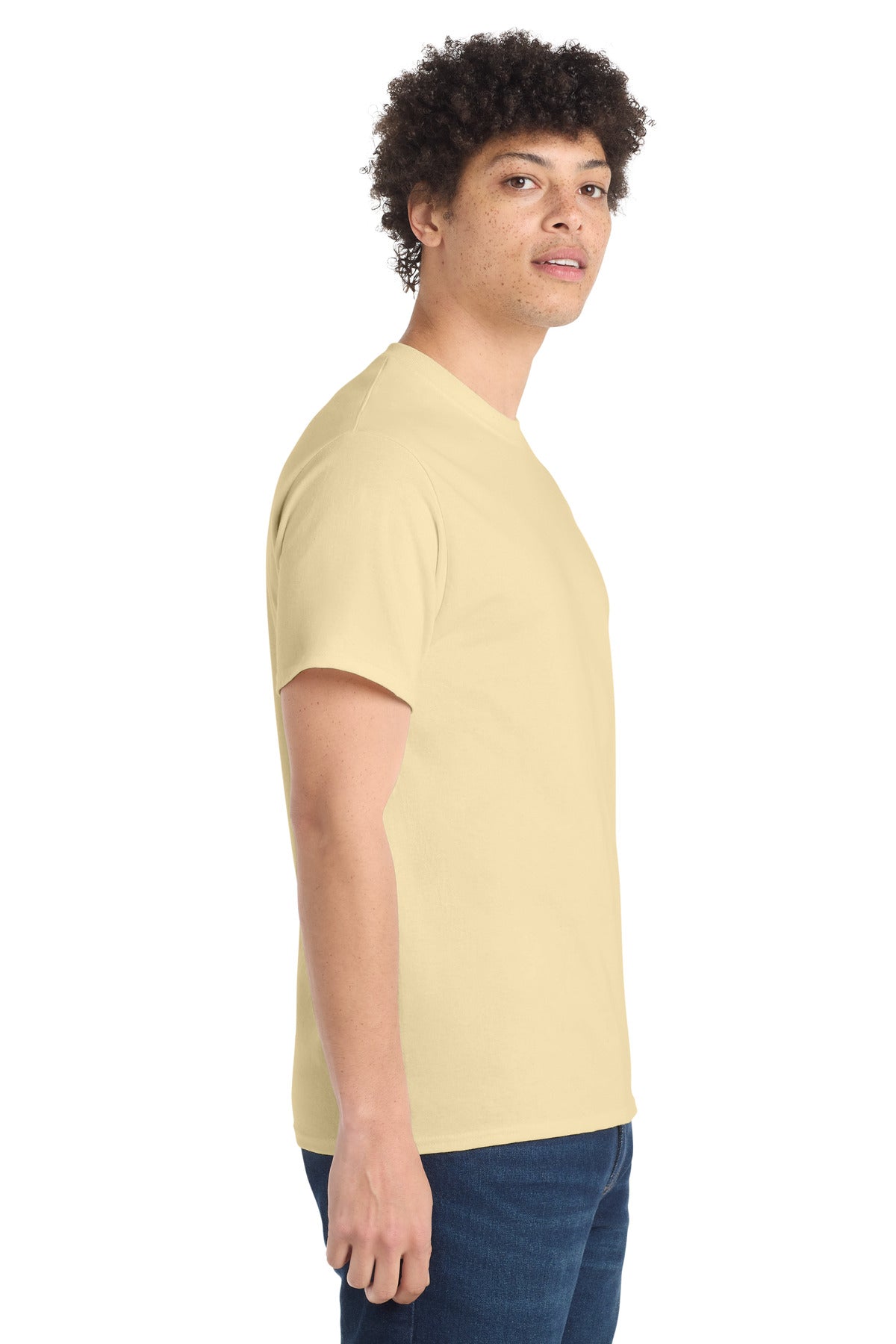 Port & Co PC54 — Creme — side