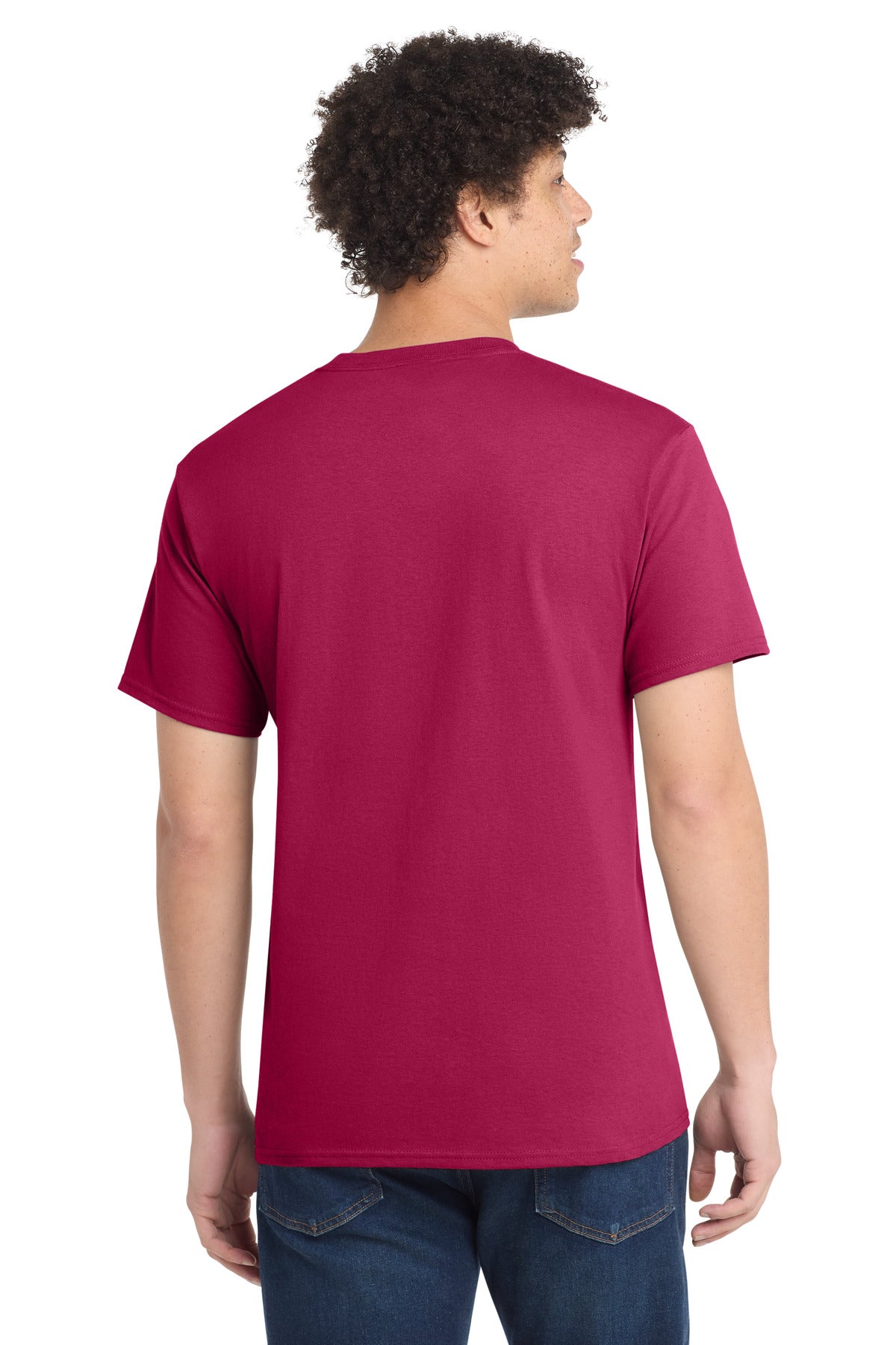 Port & Co PC54 — Flush Pink — back