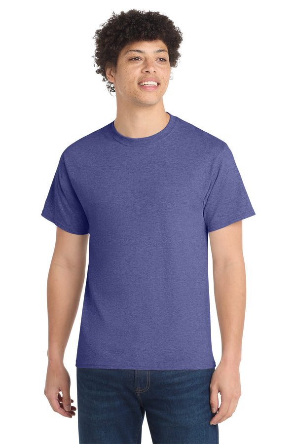 Port & Co PC54 — Heather Purple — front