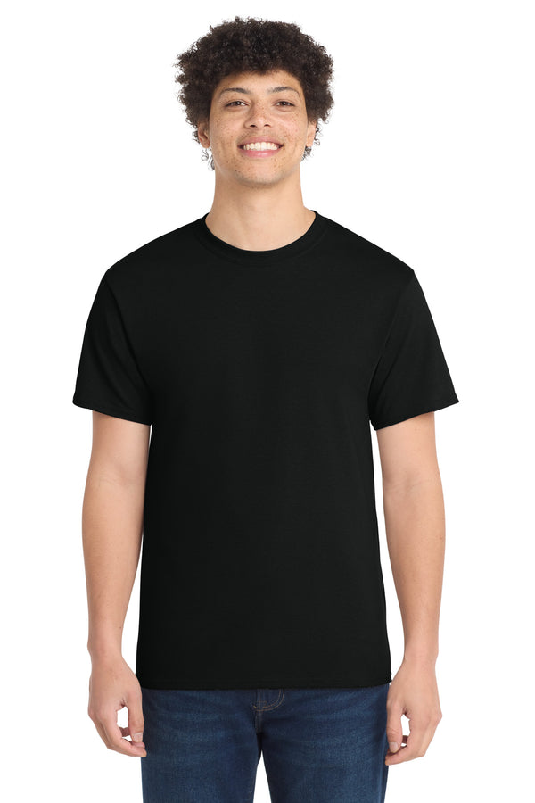 Port & Co PC54 — Jet Black — front