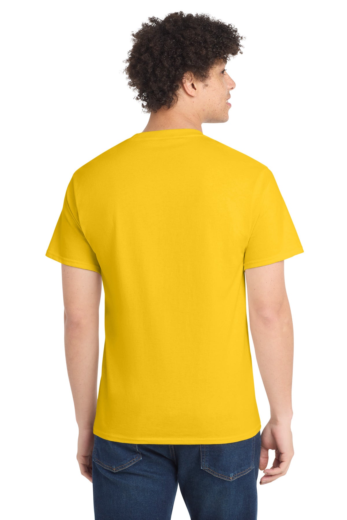Port & Co PC54 — Lemon Yellow — back