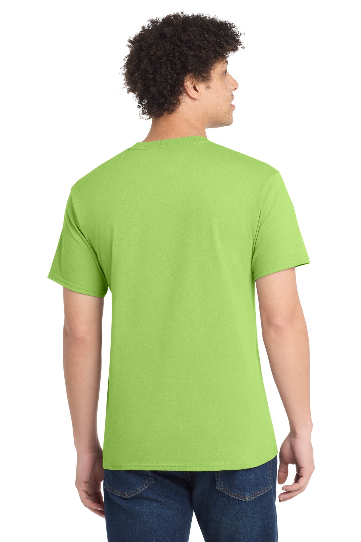 Port & Co PC54 — Lime — back