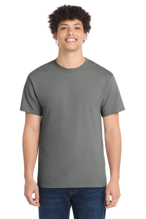 Port & Co PC54 — Medium Grey — front