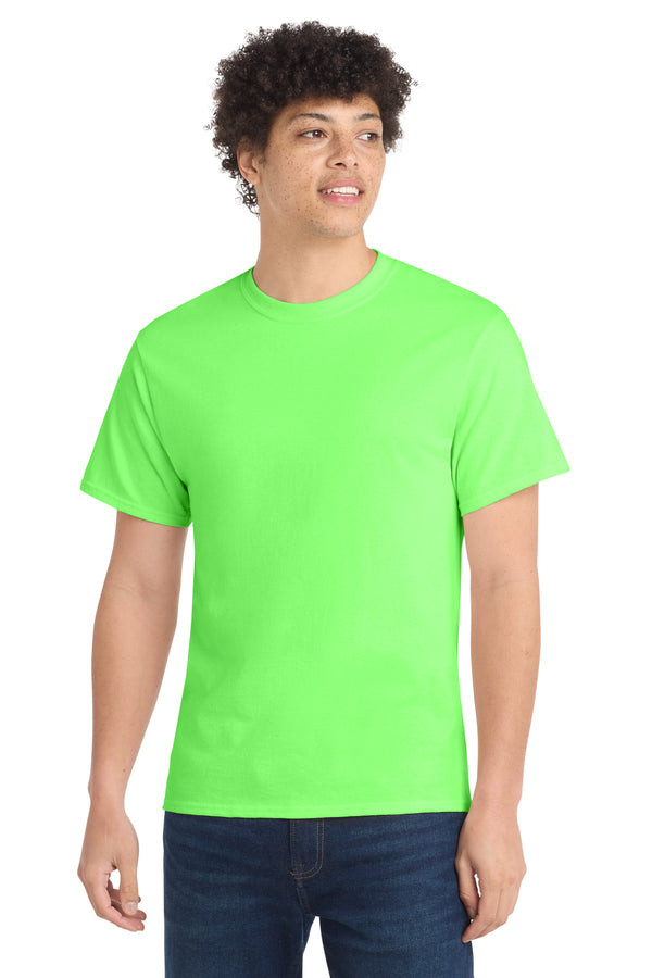 Port & Co PC54 — Neon Green — front