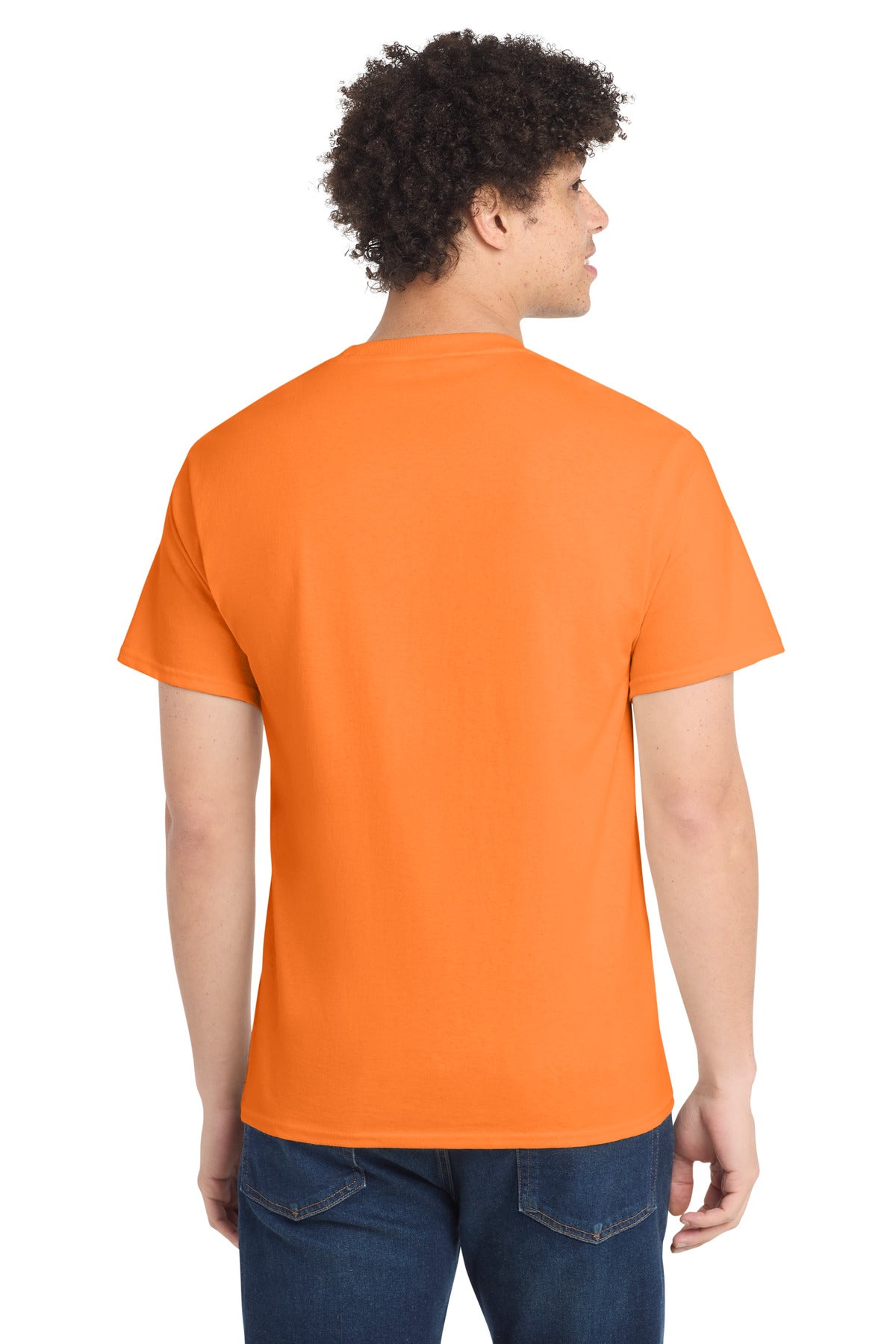 Port & Co PC54 — Neon Orange — back