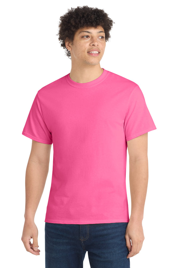 Port & Co PC54 — Neon Pink — front
