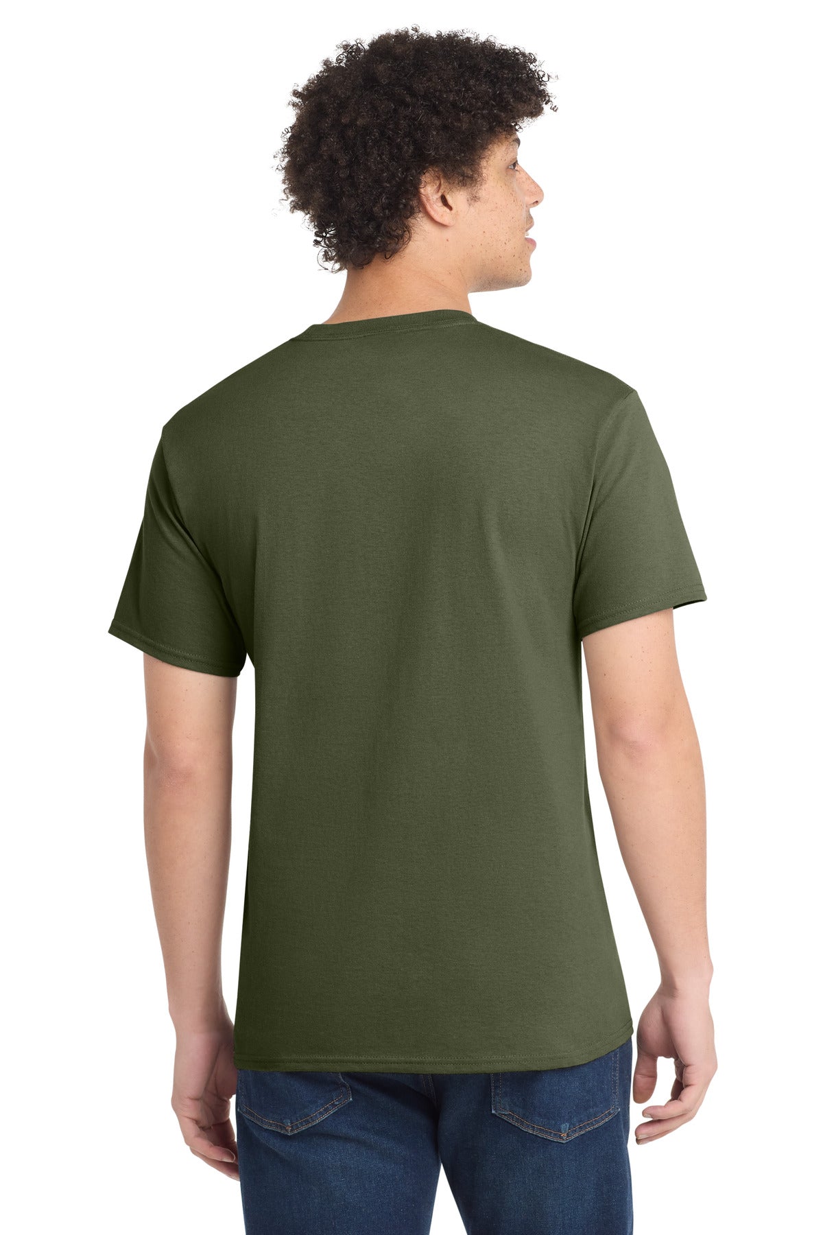 Port & Co PC54 — Olive Drab Green — back