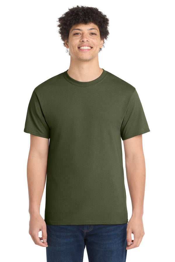 Port & Co PC54 — Olive Drab Green — front