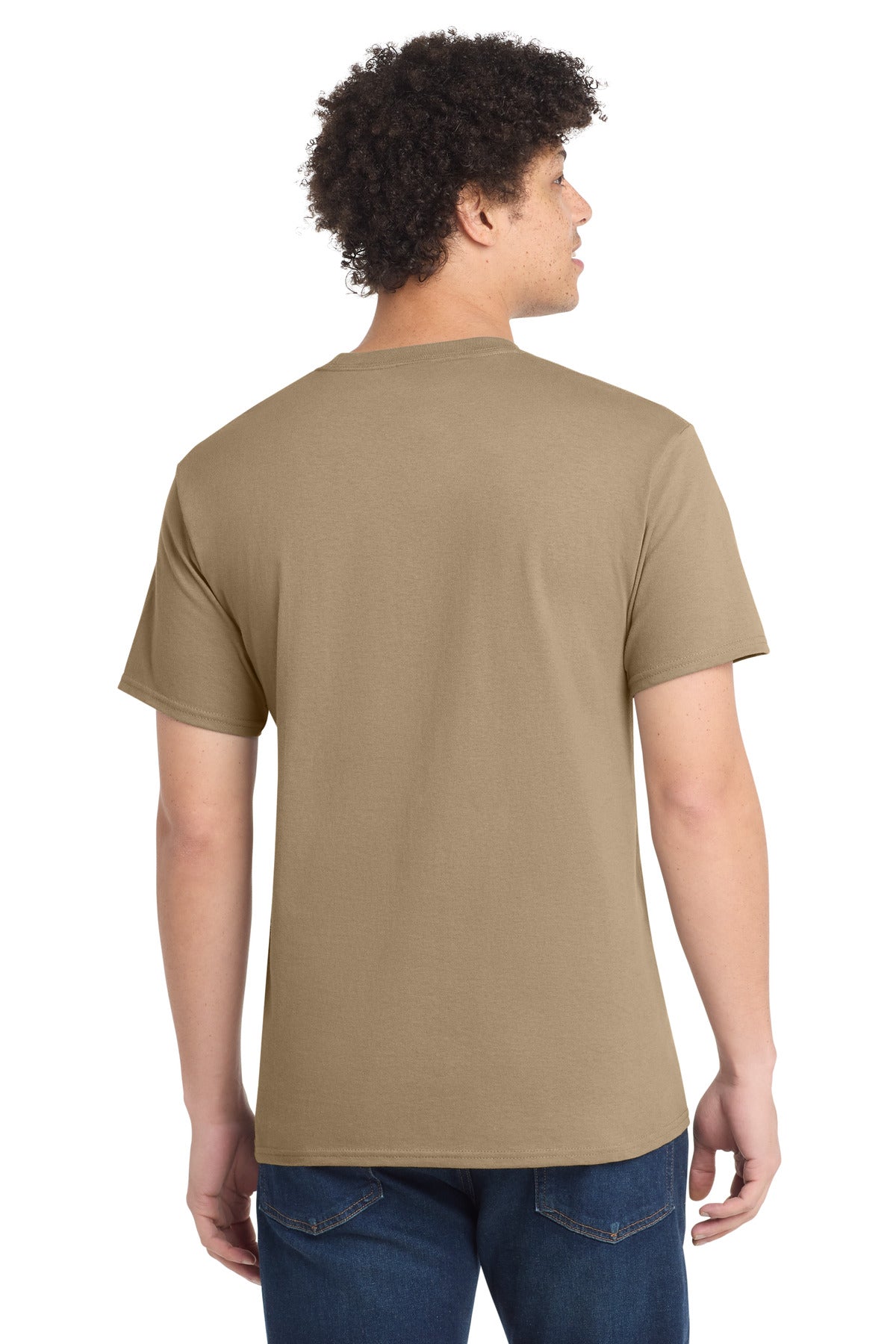 Port & Co PC54 — Sand — back