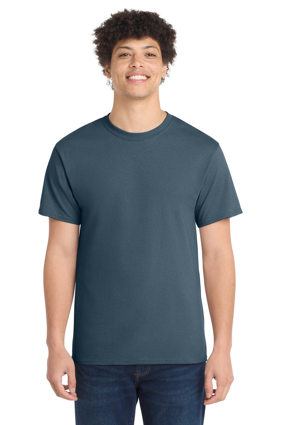 Port & Co PC54 — Steel Blue