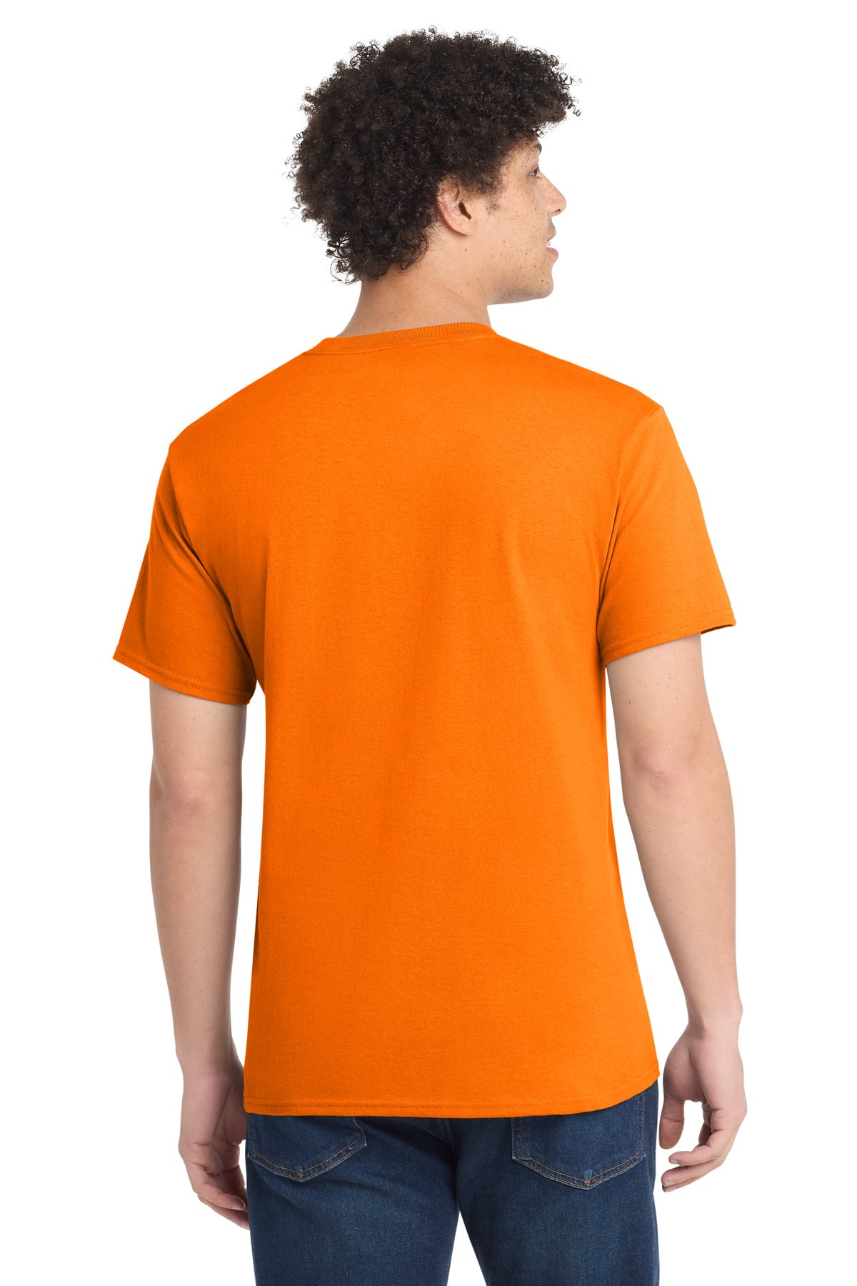 Port & Co PC54 — Tennessee Orange — back