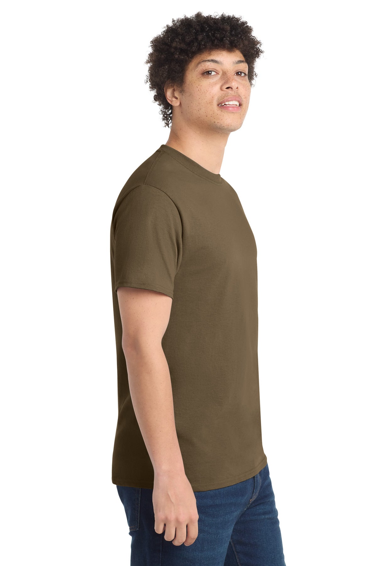 Port & Co PC54 — Woodland Brown — side