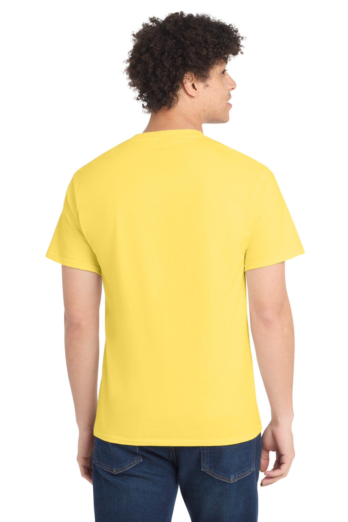 Port & Co PC54 — Yellow — back