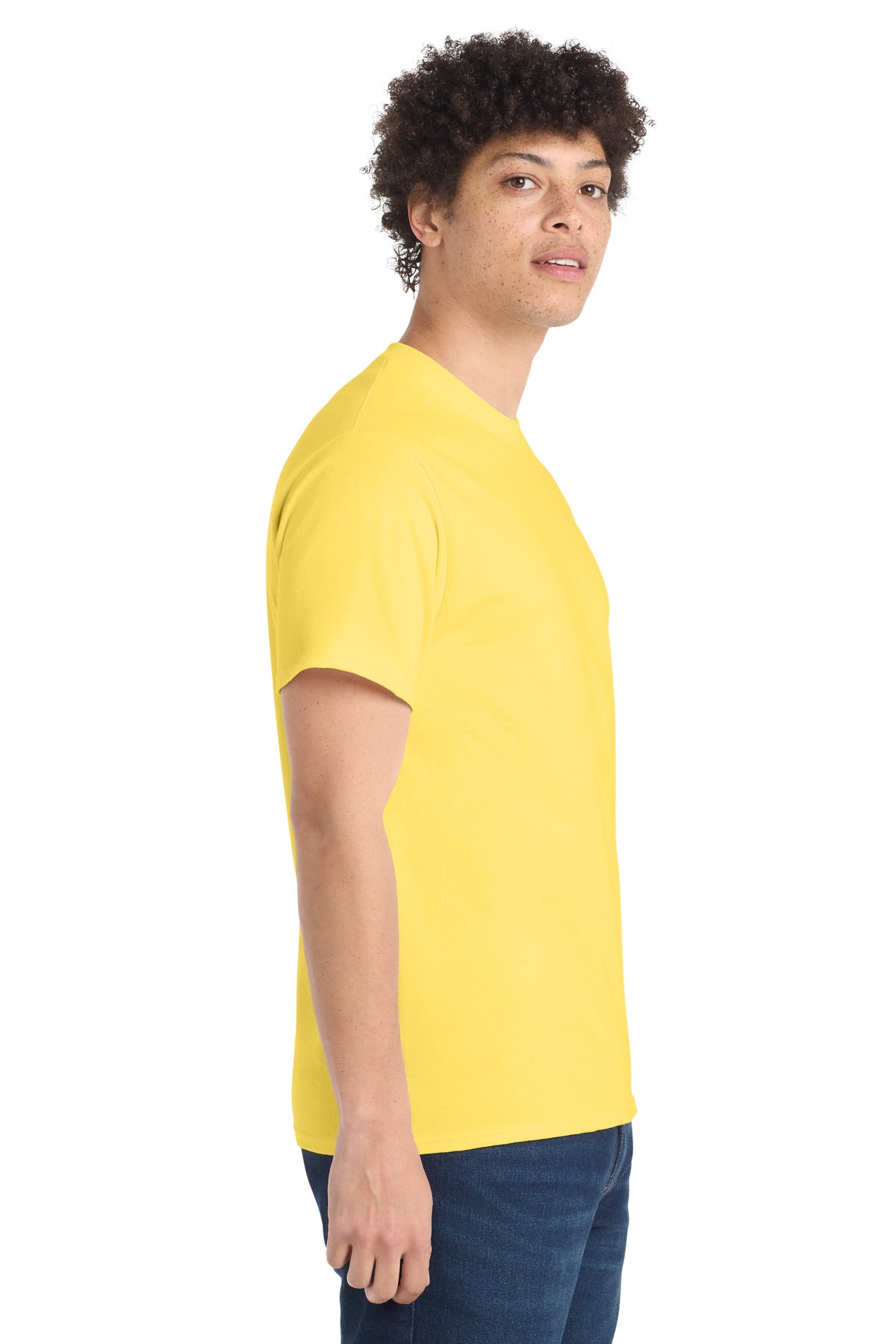 Port & Co PC54 — Yellow — side