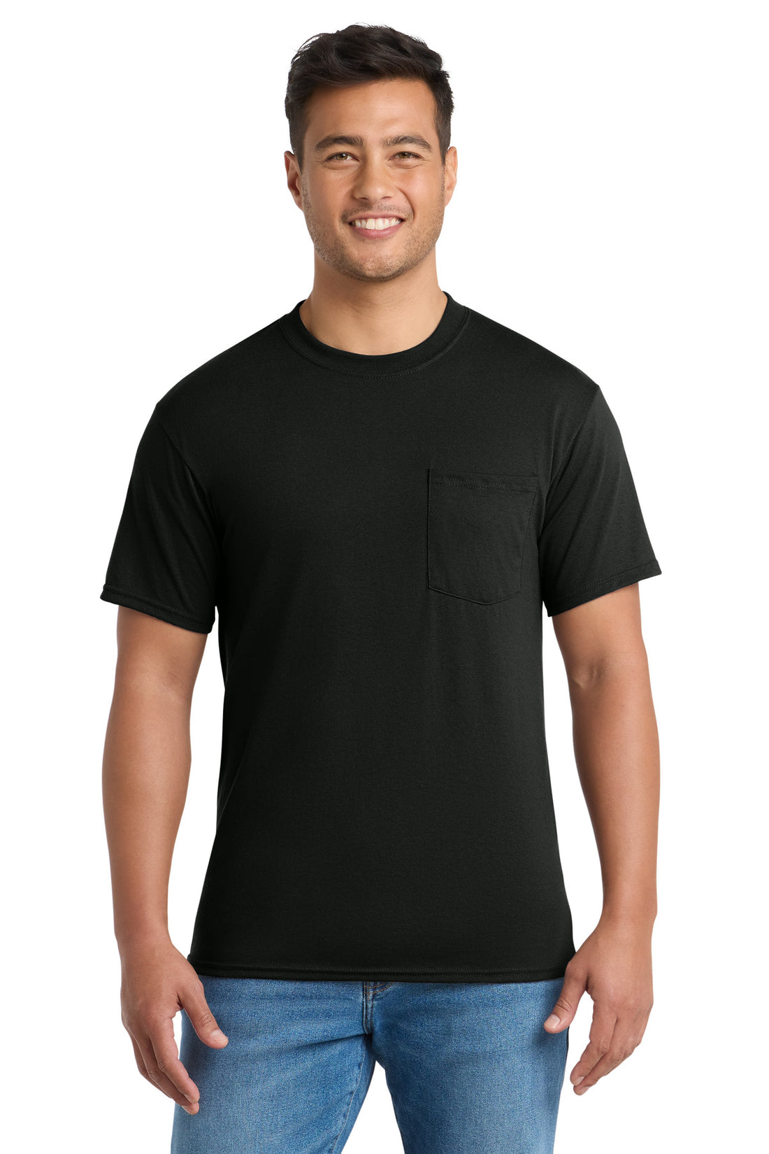 Port & Co PC55P — Jet Black