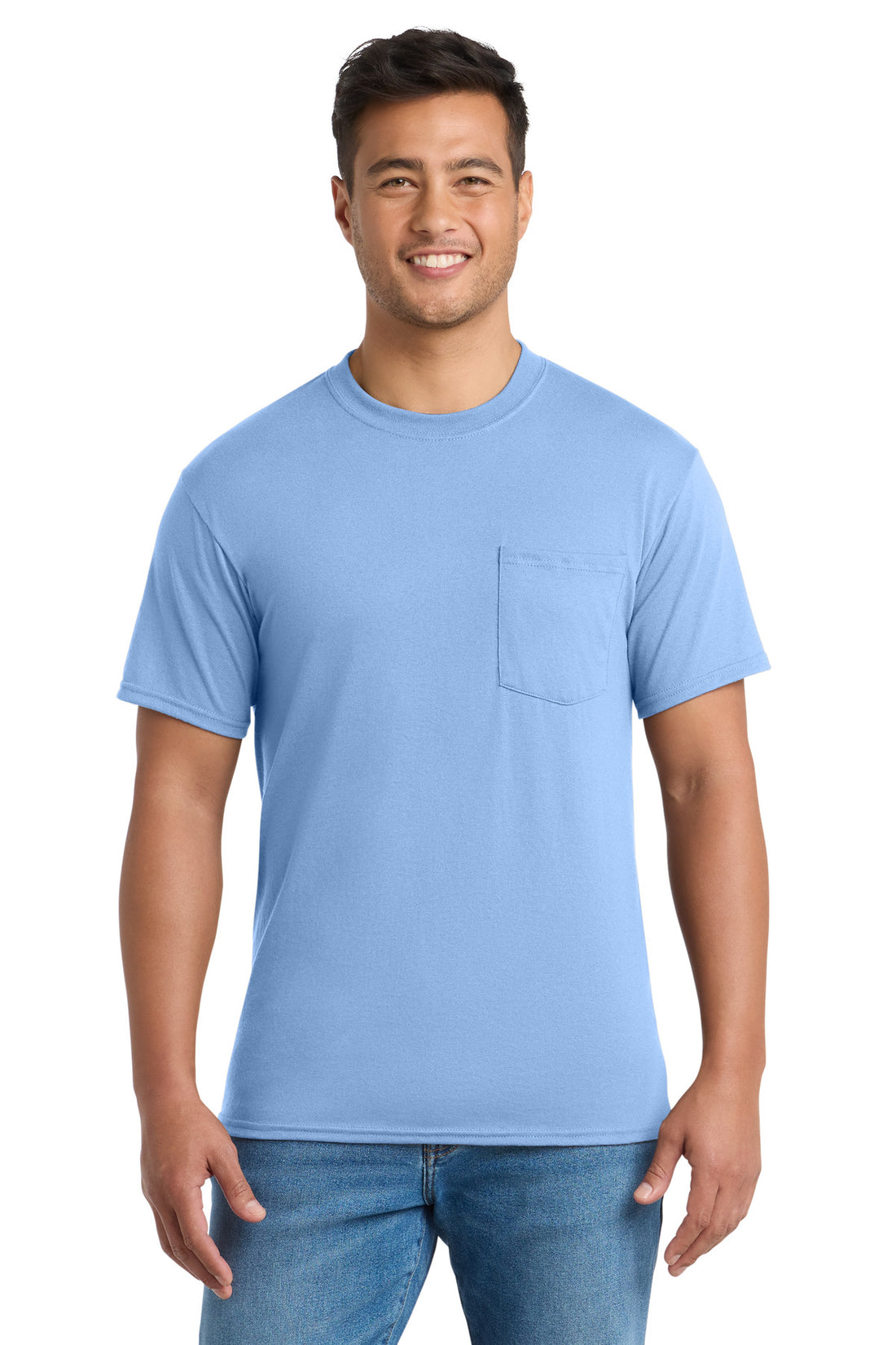 Port & Co PC55P — Light Blue