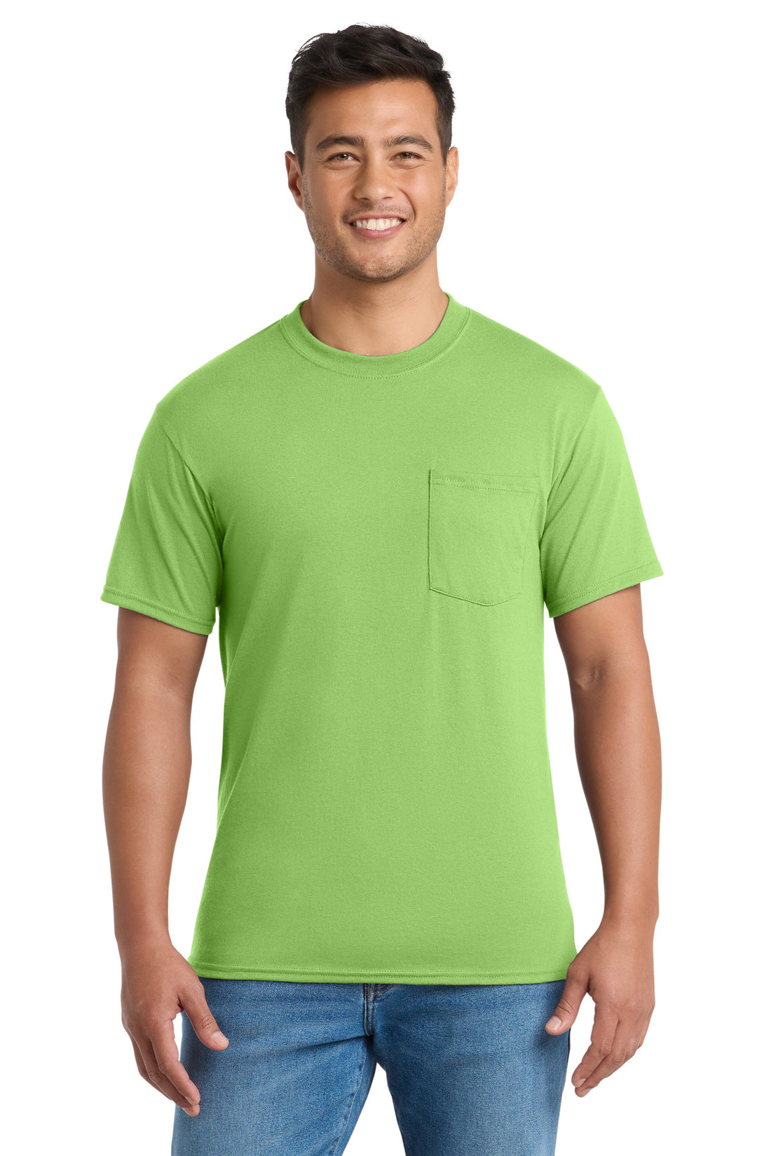 Port & Co PC55P — Lime
