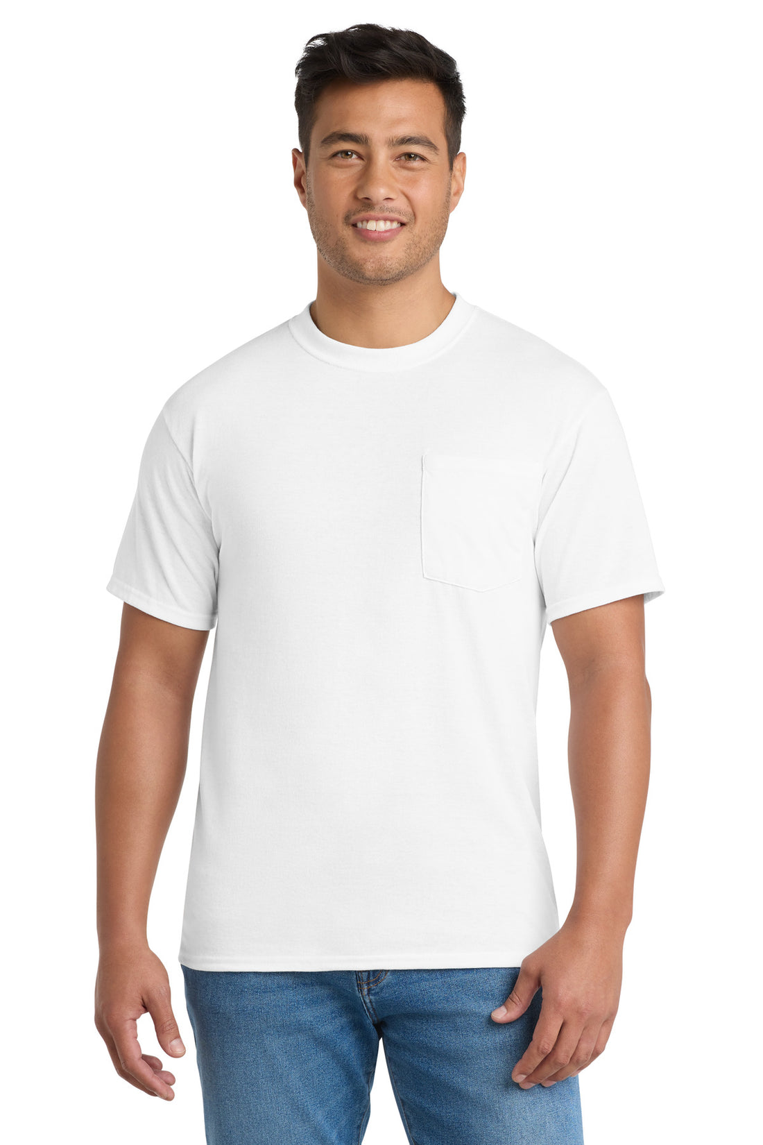 Port & Co PC55P — White