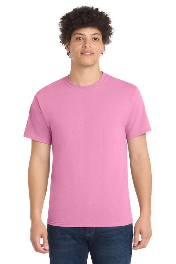 Port & Co PC55 — Candy Pink — front