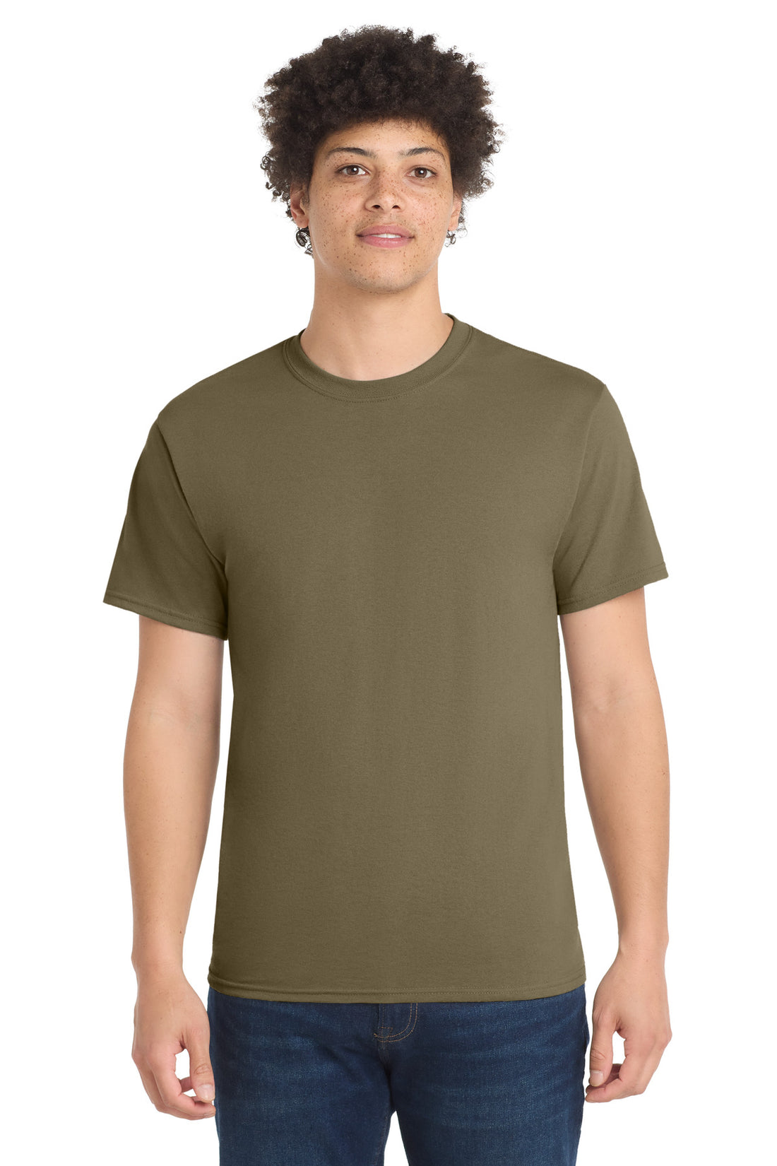 Port & Co PC55 — Coyote Brown