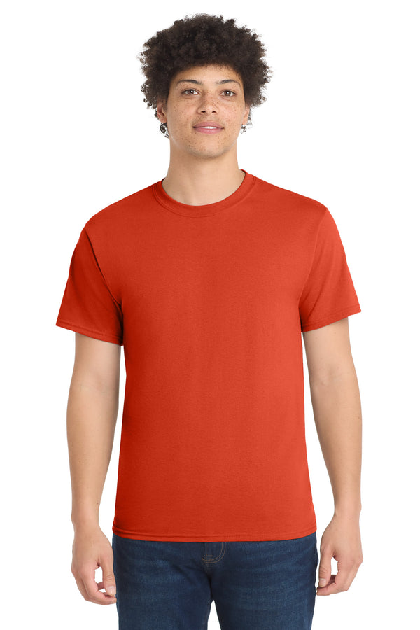 Port & Co PC55 — Orange — front