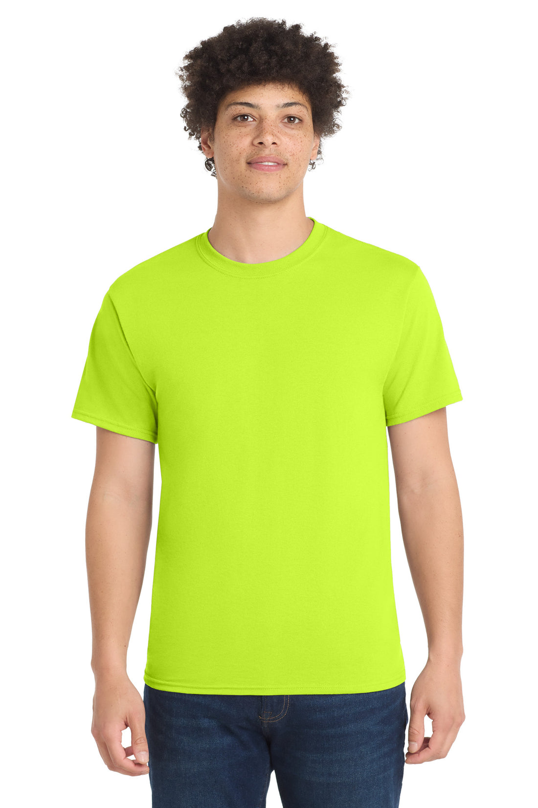 Port & Co PC55 — Safety Green