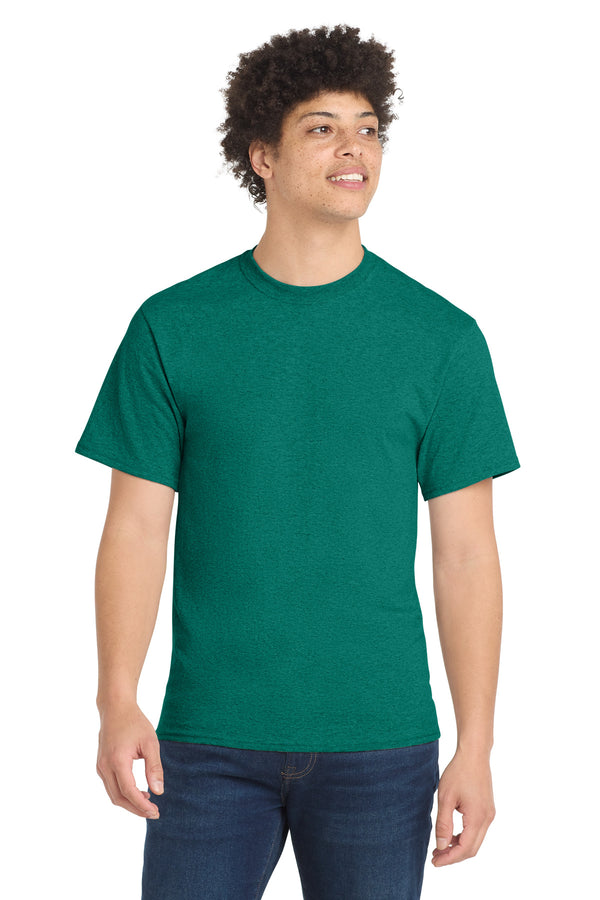 Port & Co PC55 — Vintage Jade Green — front