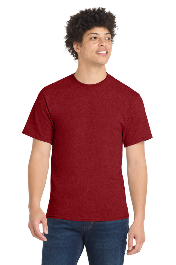 Port & Co PC55 — Vintage Red — front