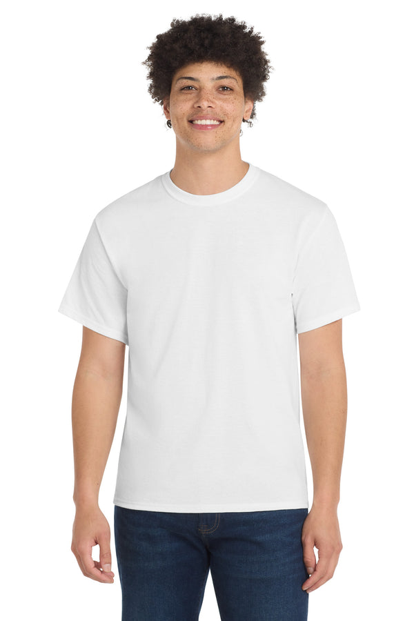 Port & Co PC55 — White — front