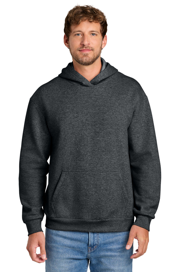 Port & Co PC68H — Dark Heather Grey — front