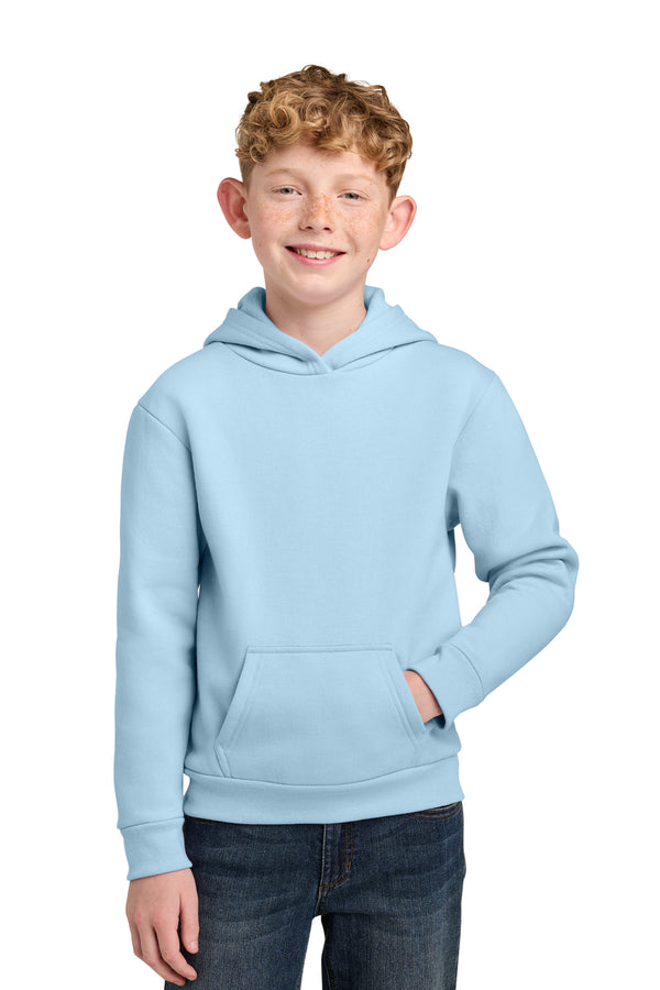 Port & Co PC68YH — Ice Blue — front