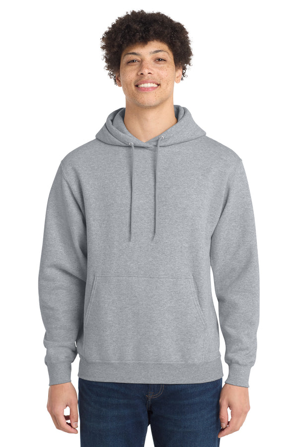 Port & Co PC78H — Athletic Heather — front