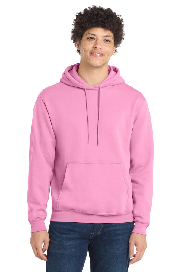 Port & Co PC78H — Candy Pink — front