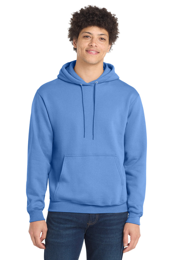 Port & Co PC78H — Carolina Blue — front