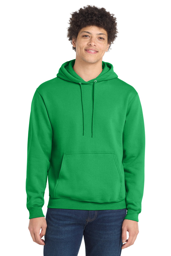 Port & Co PC78H — Clover Green — front