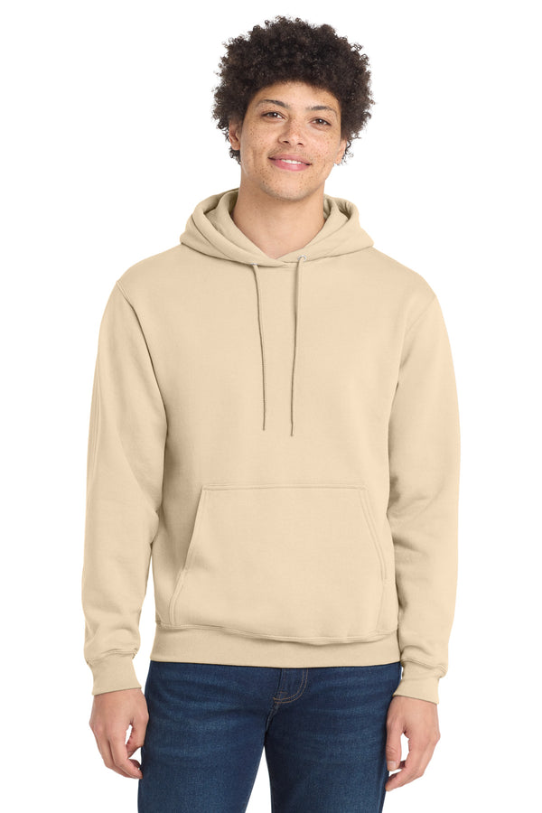 Port & Co PC78H — Creme — front