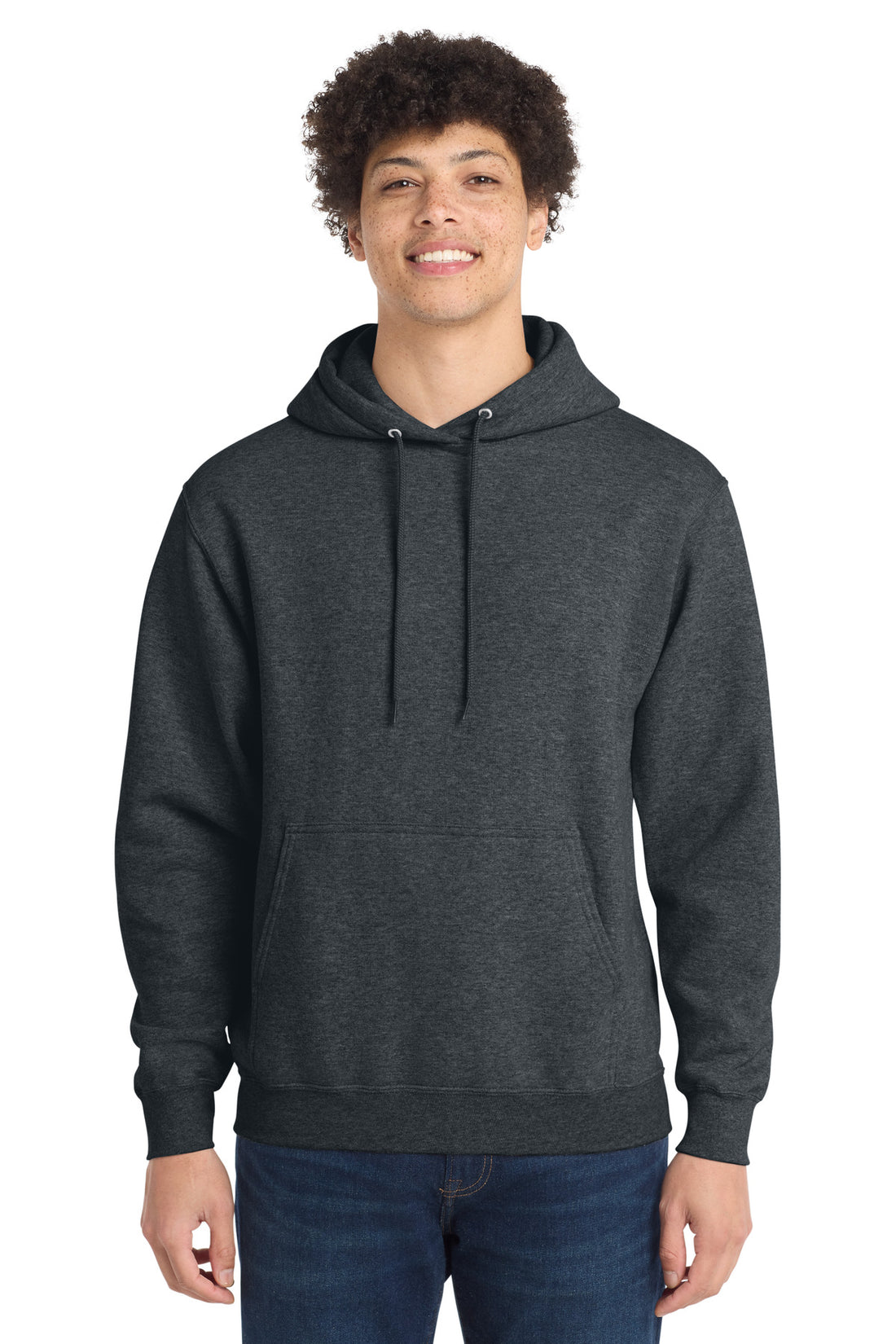 Port & Co PC78H — Dark Heather Grey