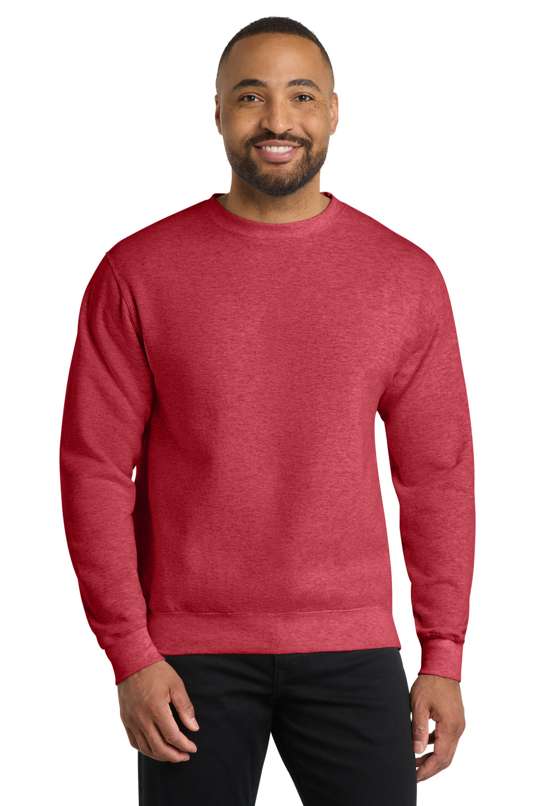 Port & Co PC78 — Heather Red