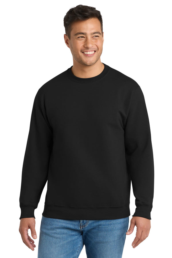 Port & Co PC90 — Jet Black — front