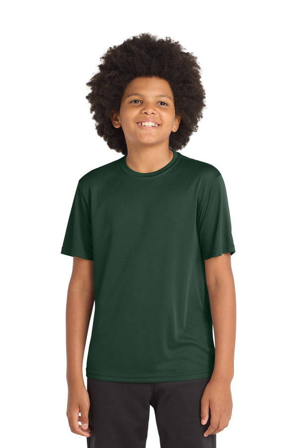 Sport-Tek YST350 — Forest Green — front