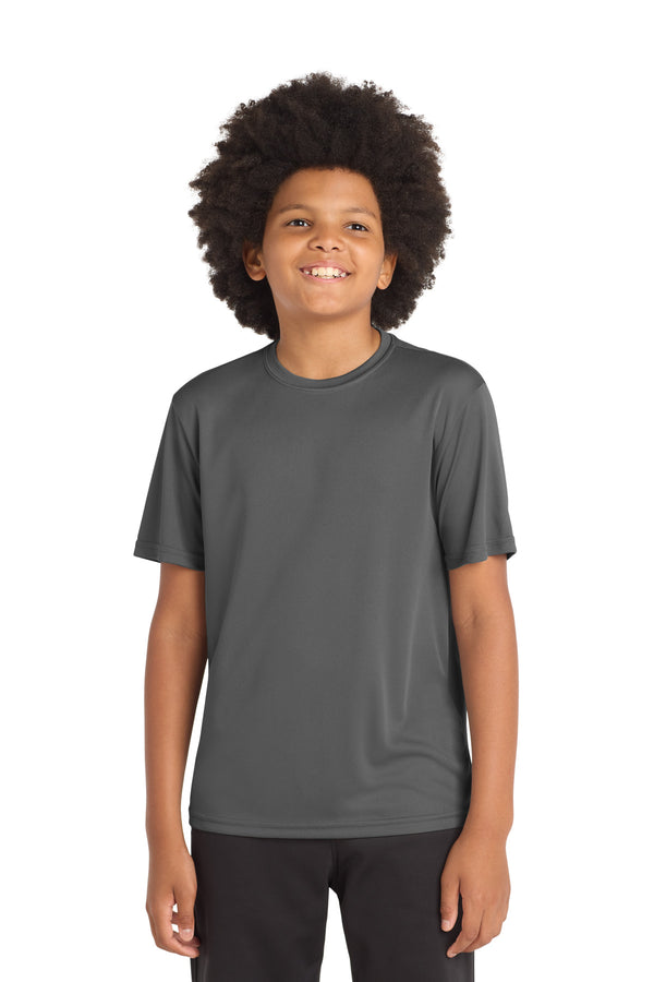 Sport-Tek YST350 — Iron Grey — front