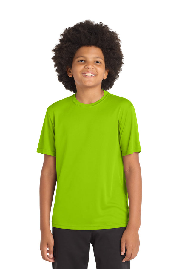 Sport-Tek YST350 — Lime Shock — front
