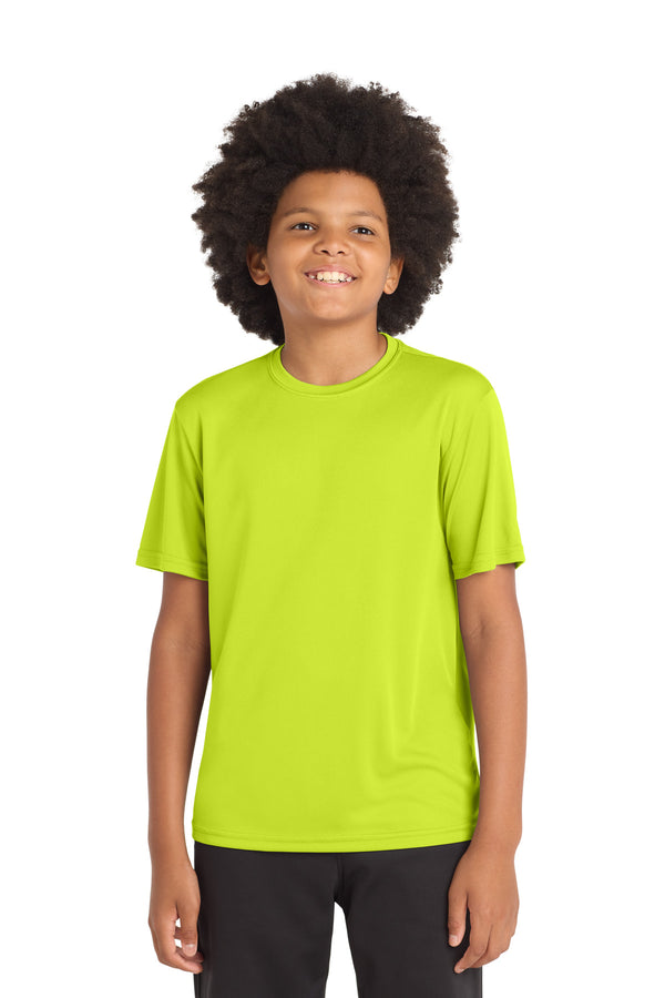 Sport-Tek YST350 — Neon Yellow — front